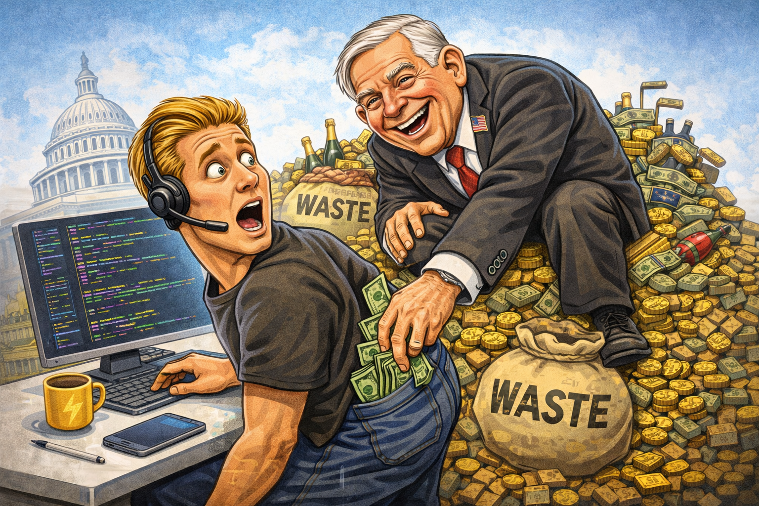 Stop Blaming Billionaires - Government is the Real&nbsp;Thief