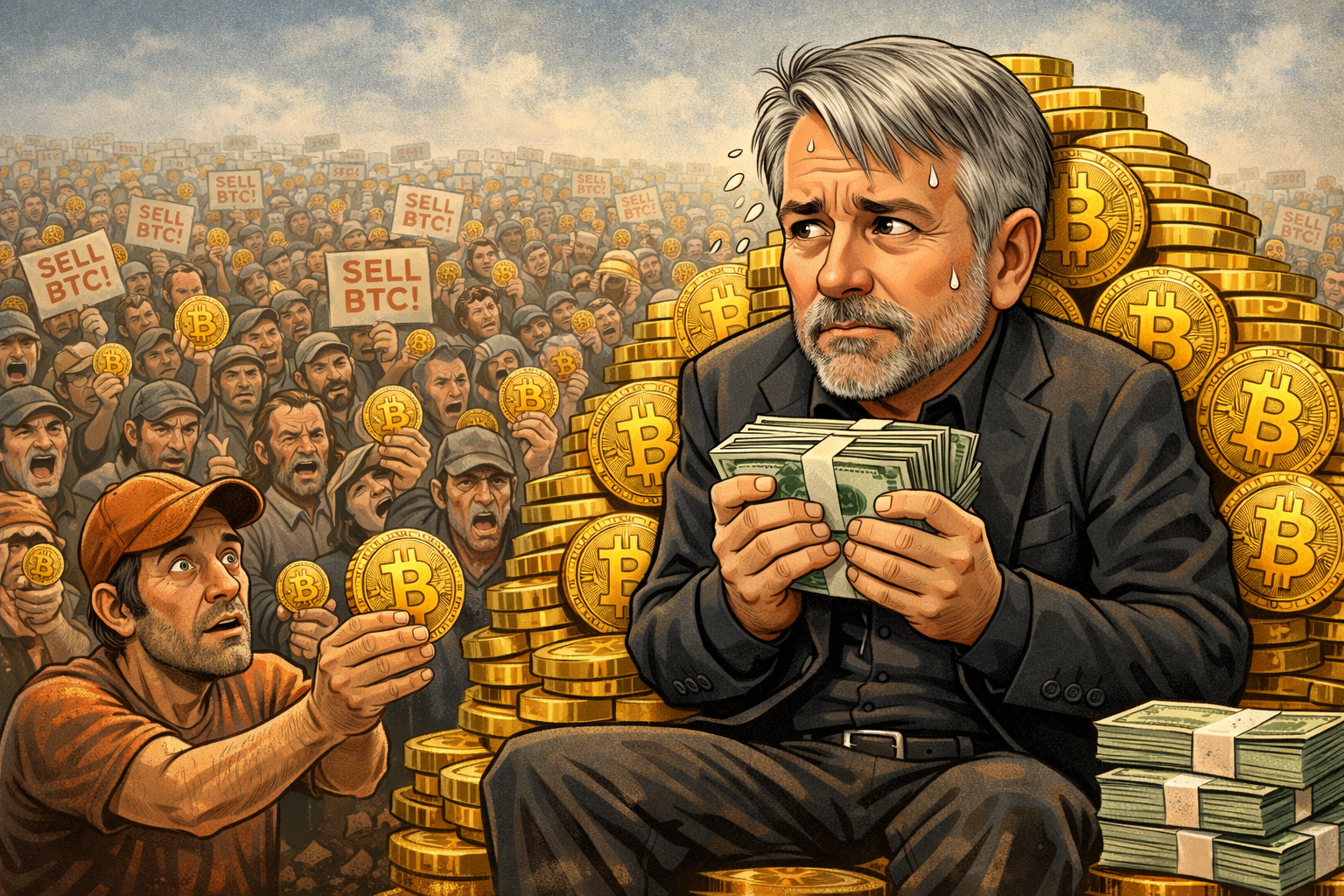 The Saylor Paradox: When Buying Bitcoin Breaks&nbsp;Bitcoin