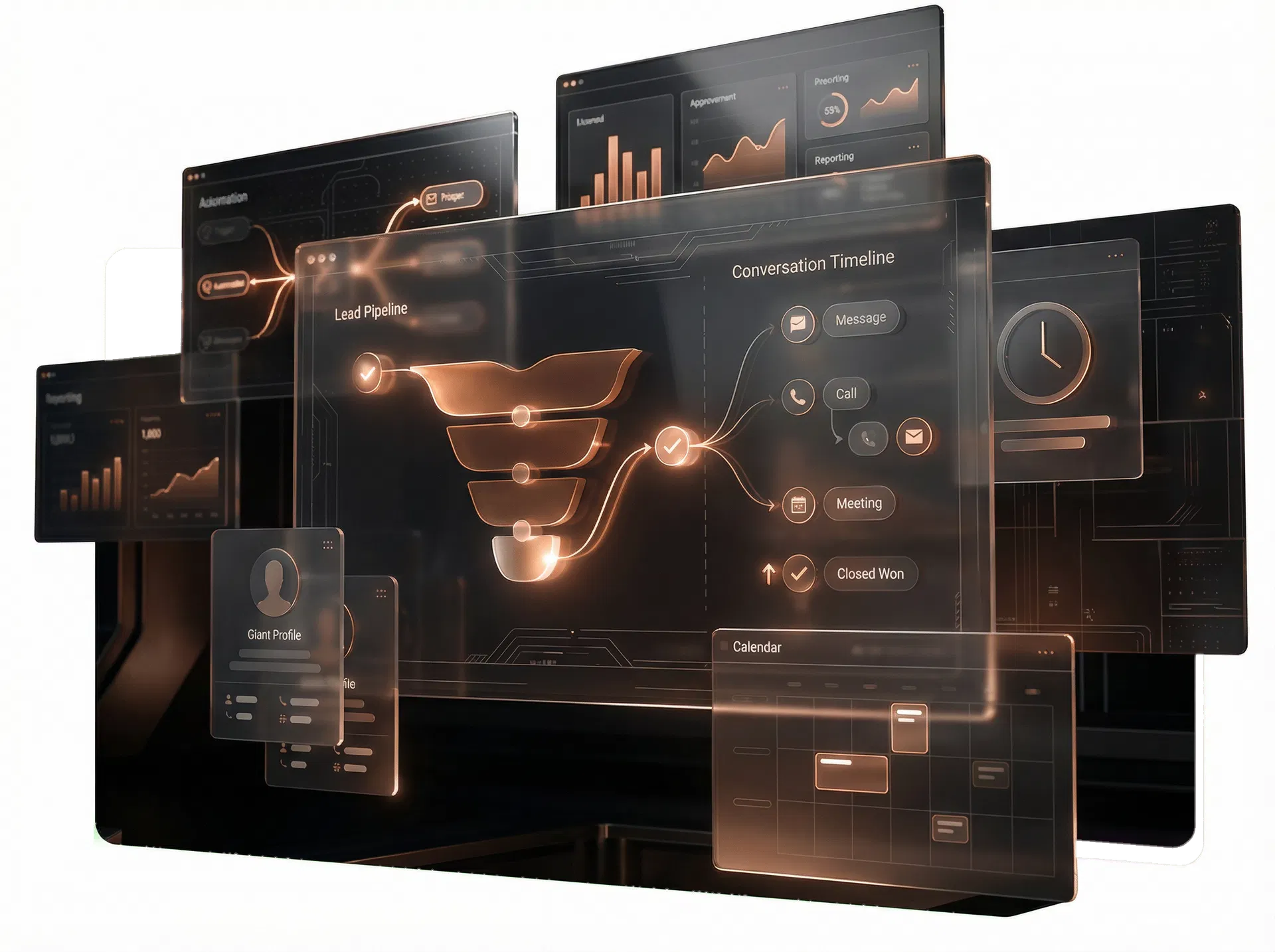 Client Control Centre pipeline visualization