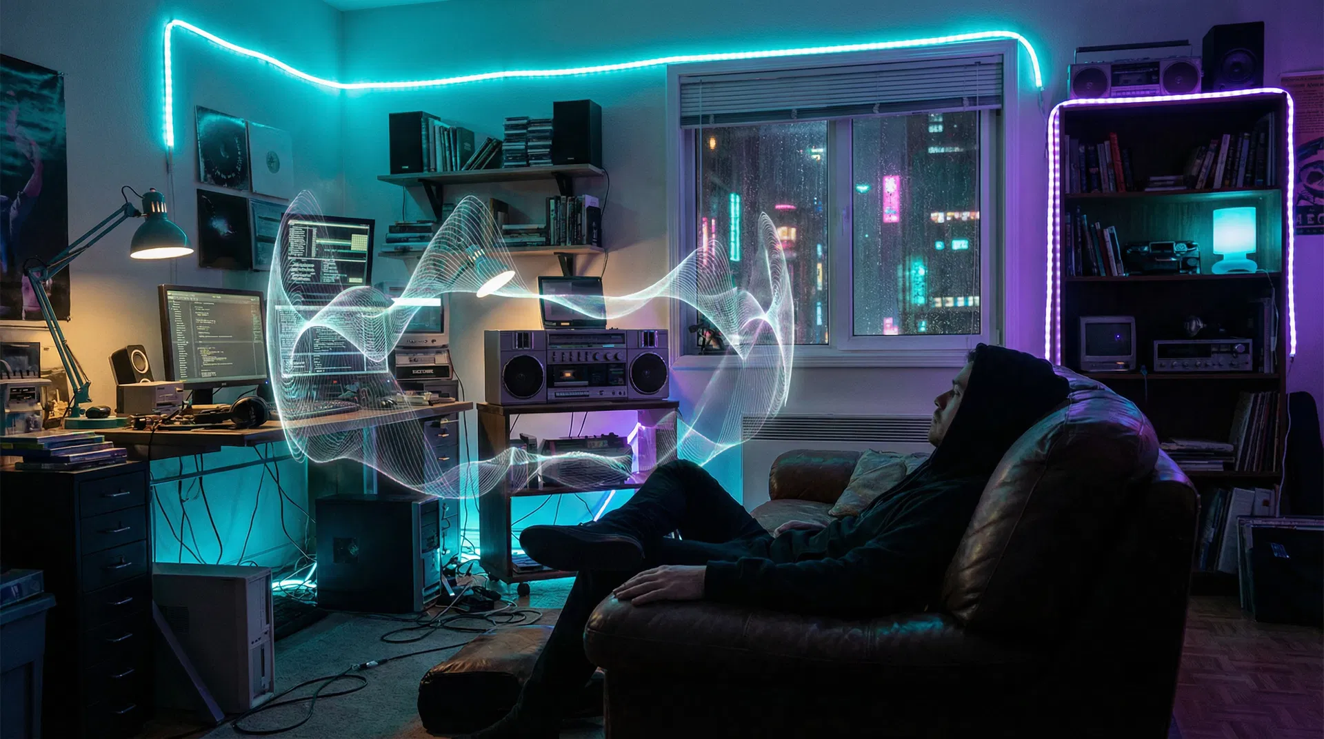 The 20-Minute Brain Reset: Using Soundscapes to Prevent Burnout - Feeling like a zombie after work? Silence might not be the answer. Discover the "20-Minute Brain Reset" routine that uses specific sound frequencies to flush cortisol and restore your mental energy.