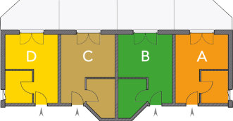 Grundriss Business Apartment