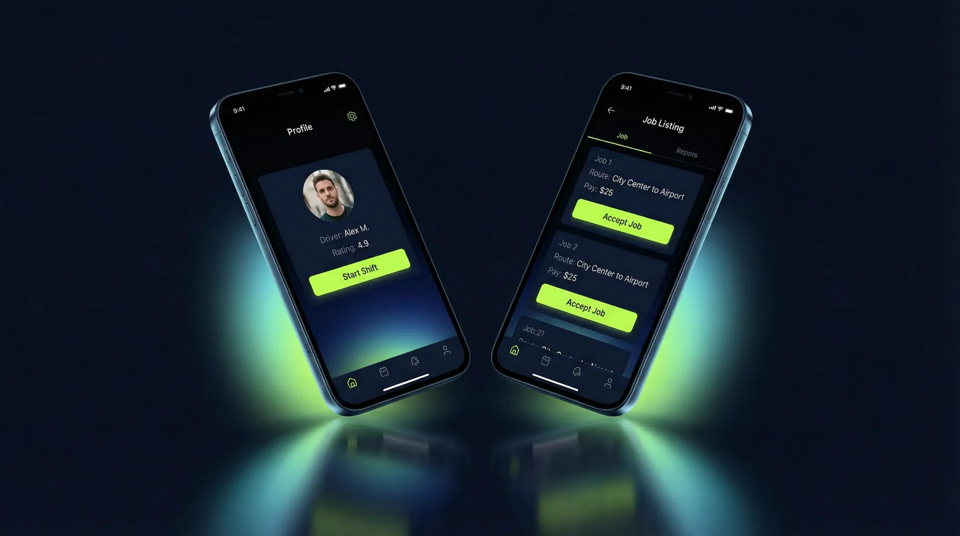 YouDriver App Mockup