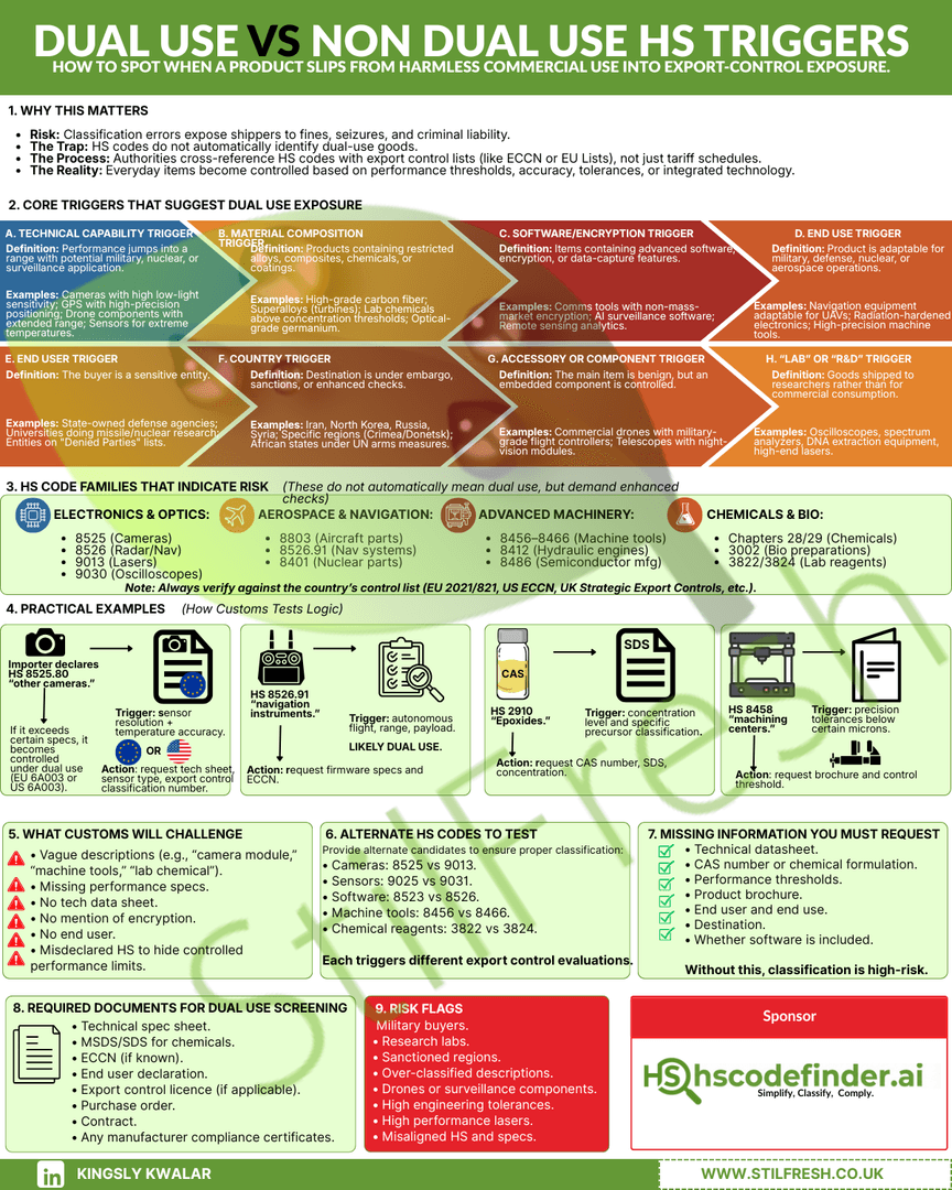 Dual Use Vs Non Dual Use HS Triggers