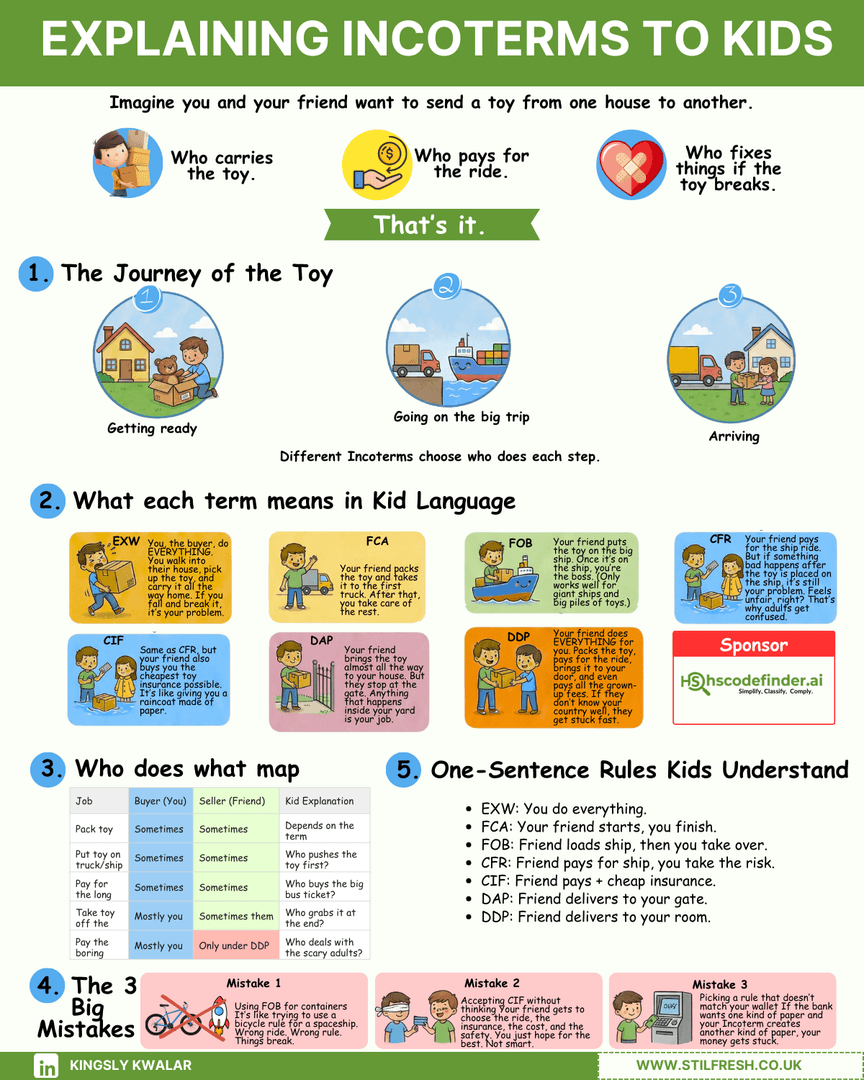 Explaining Incoterms To Kids
