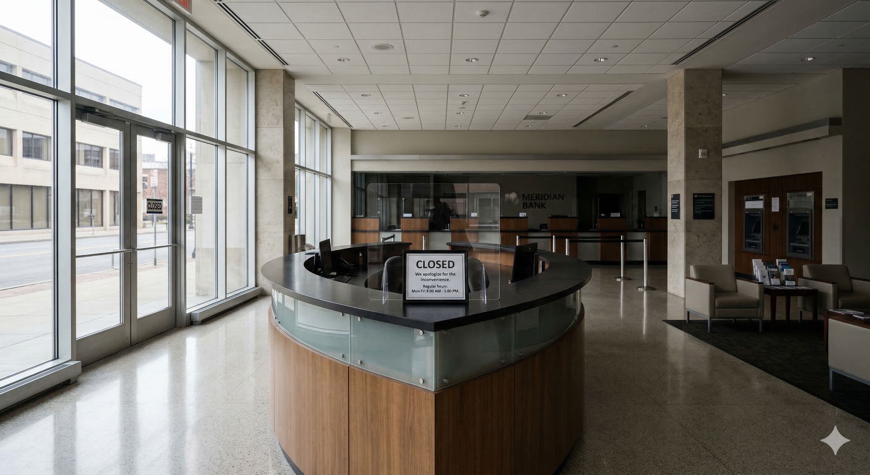 Bank notary unavailable during business hours