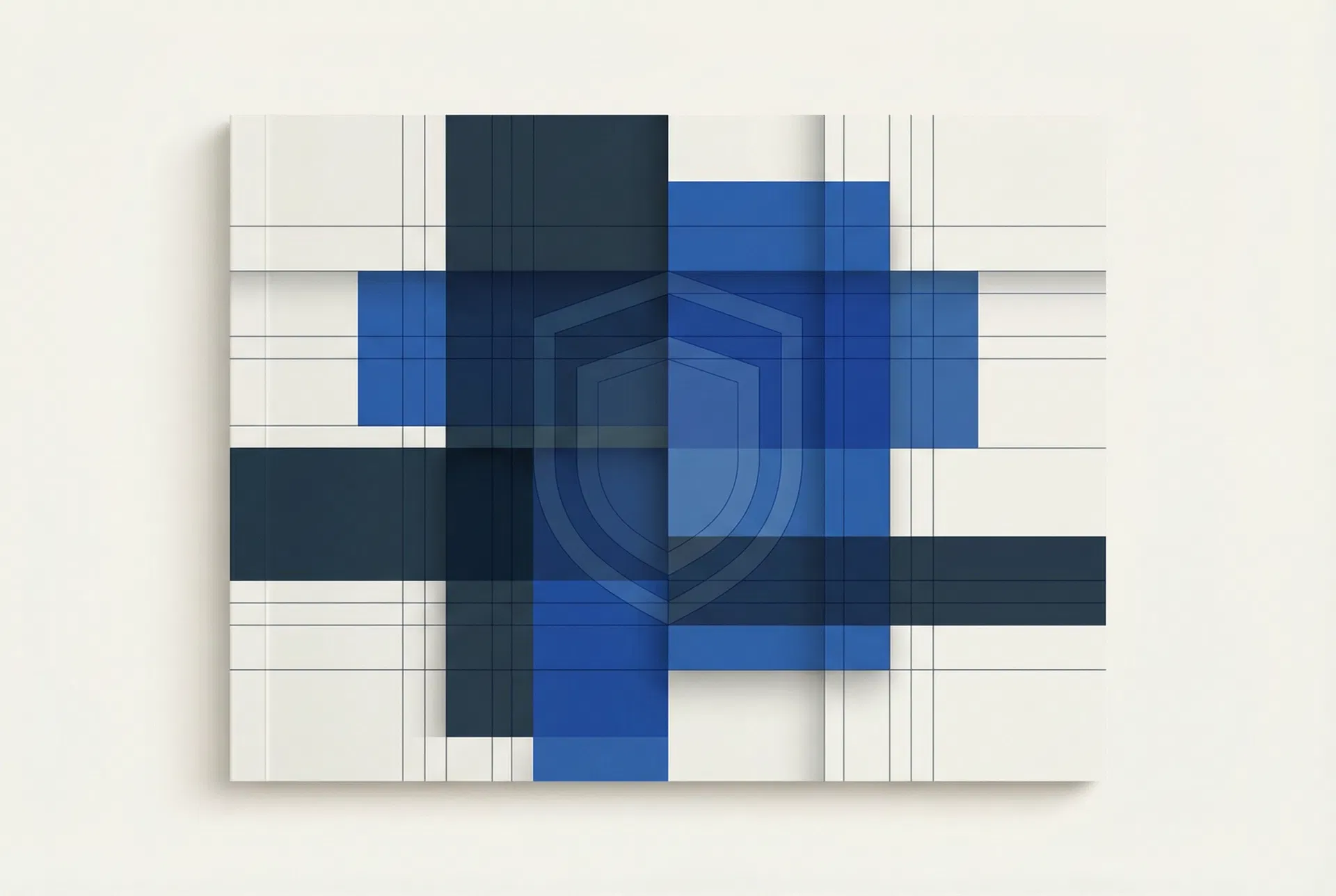 Compliance framework abstract illustration