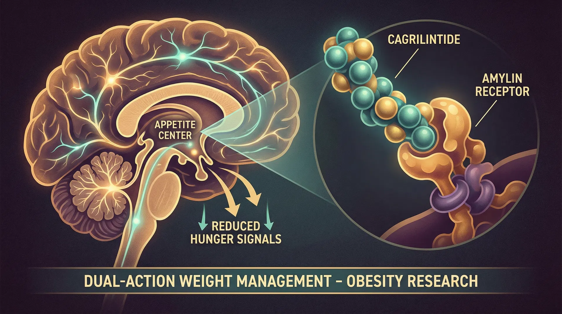 Cagrilintide: What the Science Actually Says — A PubMed-Backed Review
