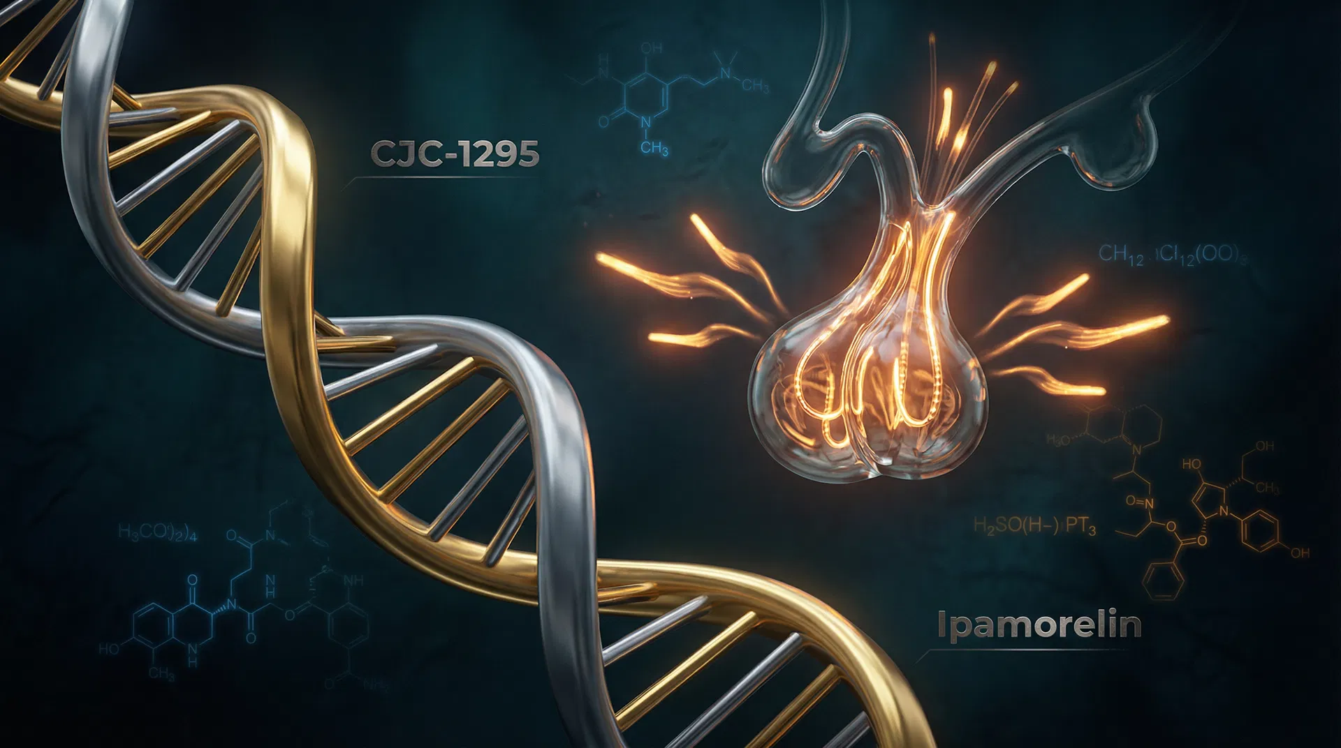 CJC-1295 + Ipamorelin: The Growth Hormone Stack — Clinical Evidence, Dosing & What to Expect