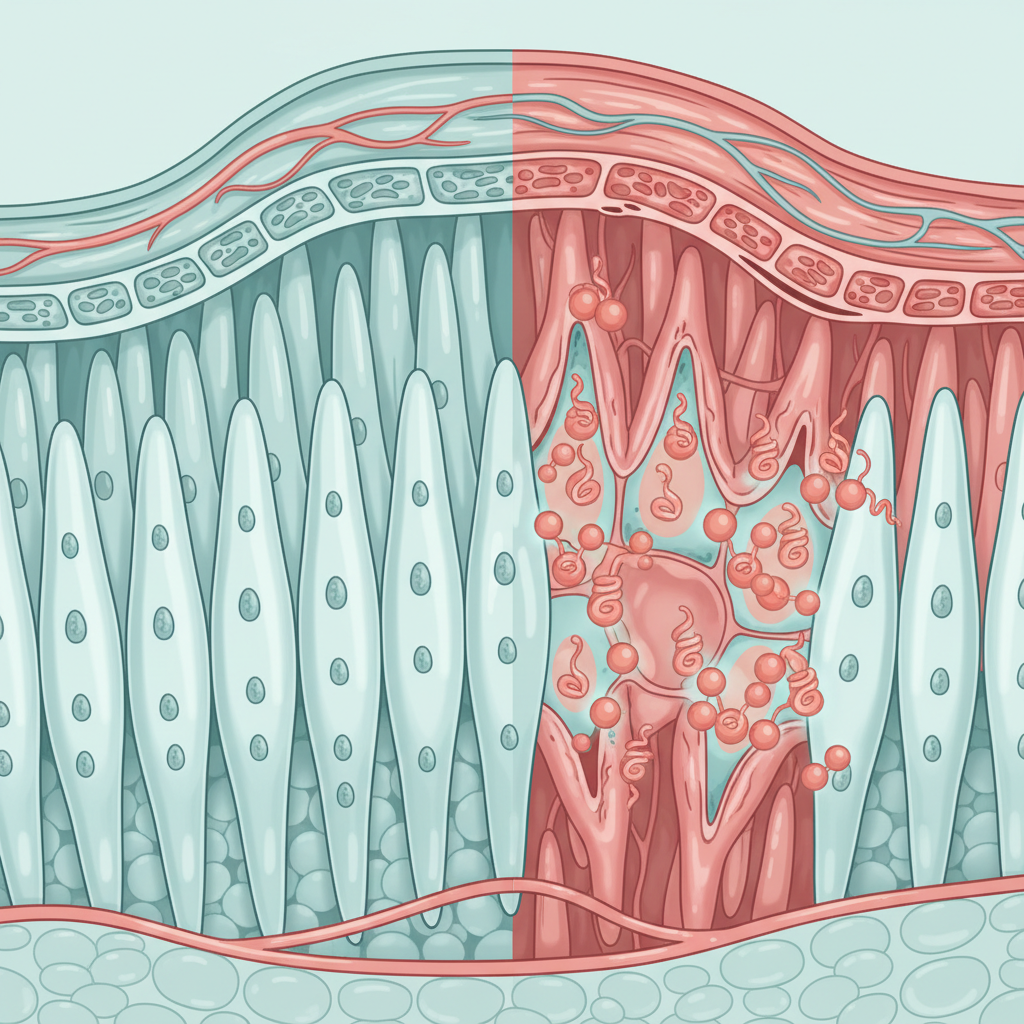 Peptide Therapy for Gut Health: BPC-157, KPV, and the Microbiome in 2026 - research illustration