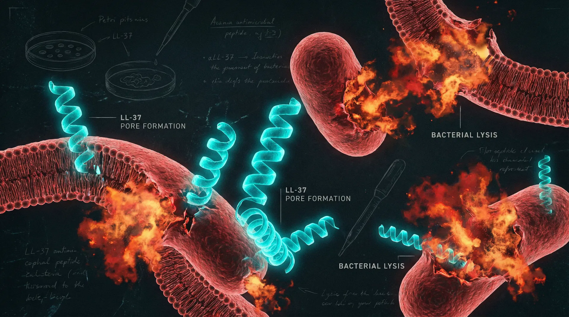 LL-37 peptide: What the Science Actually Says — A PubMed-Backed Review