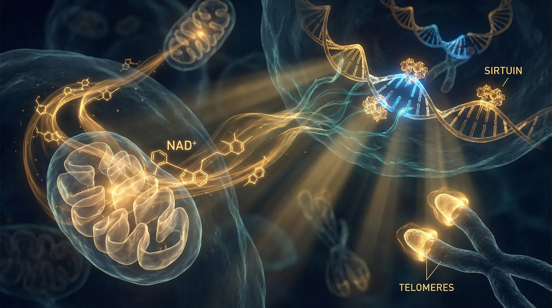 NAD+ Therapy: The Longevity Coenzyme — NMN, NR, and the Science of Cellular Rejuvenation