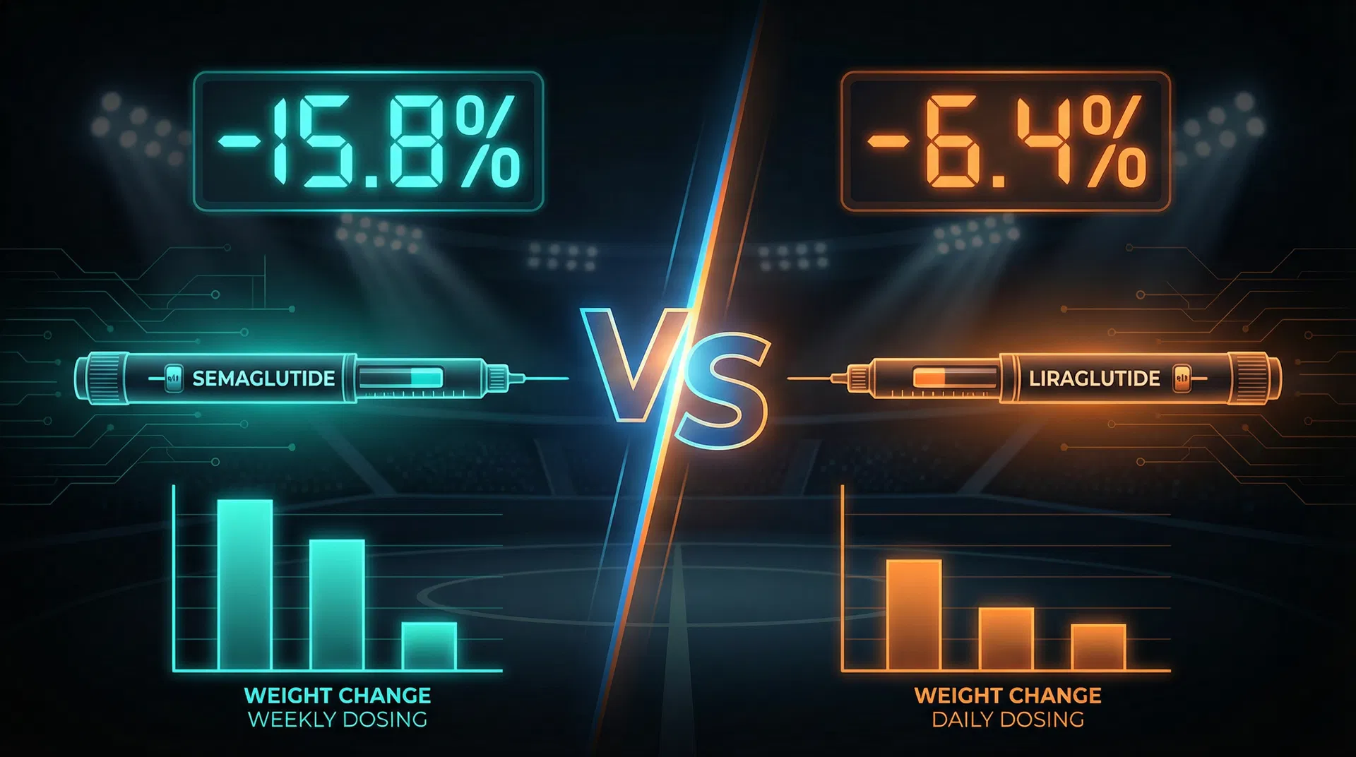 STEP 8: Semaglutide vs Liraglutide — Head-to-Head GLP-1 Comparison