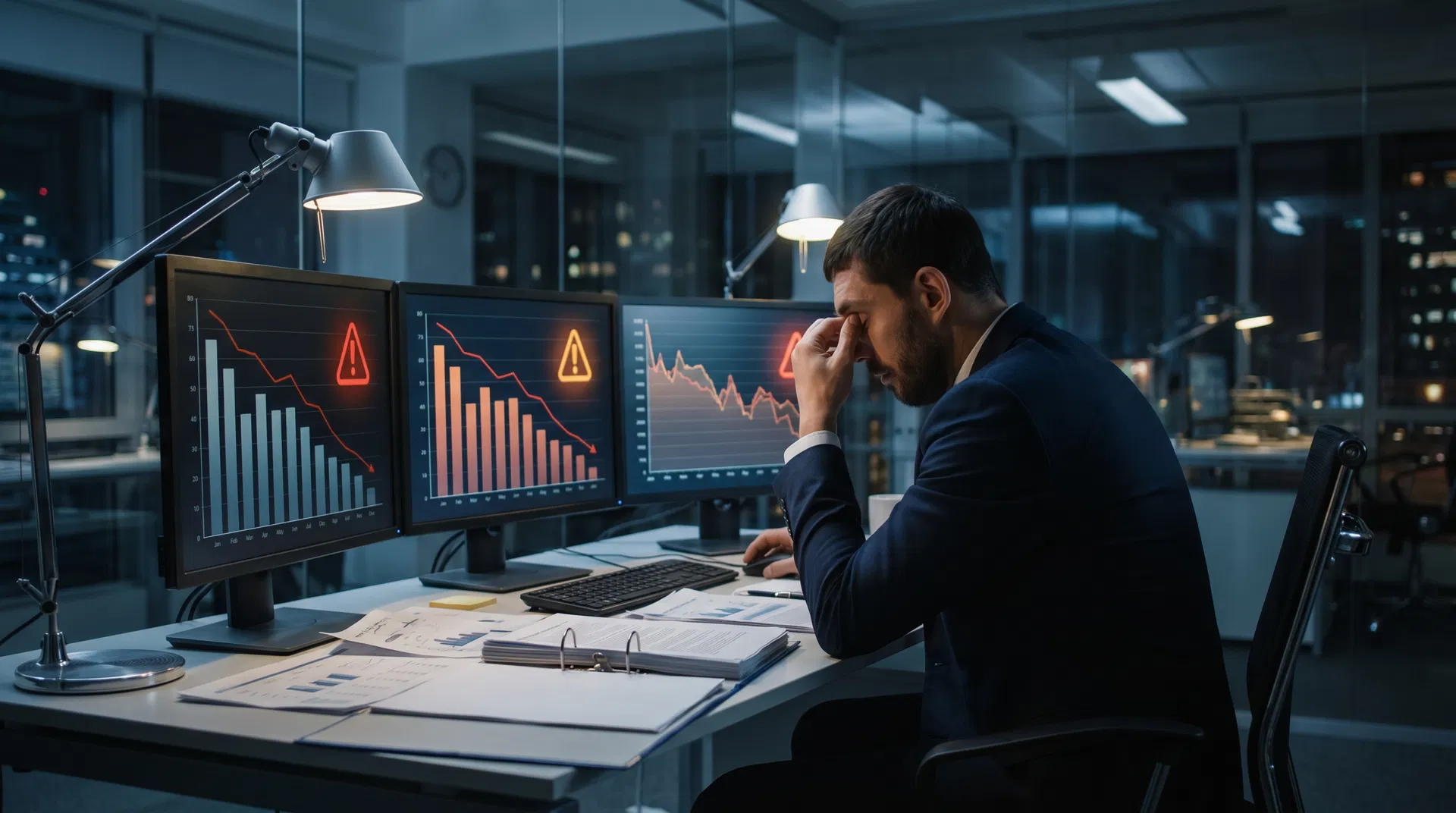 7 Sinais de Que Sua Empresa Está em Crise Financeira e Como Agir