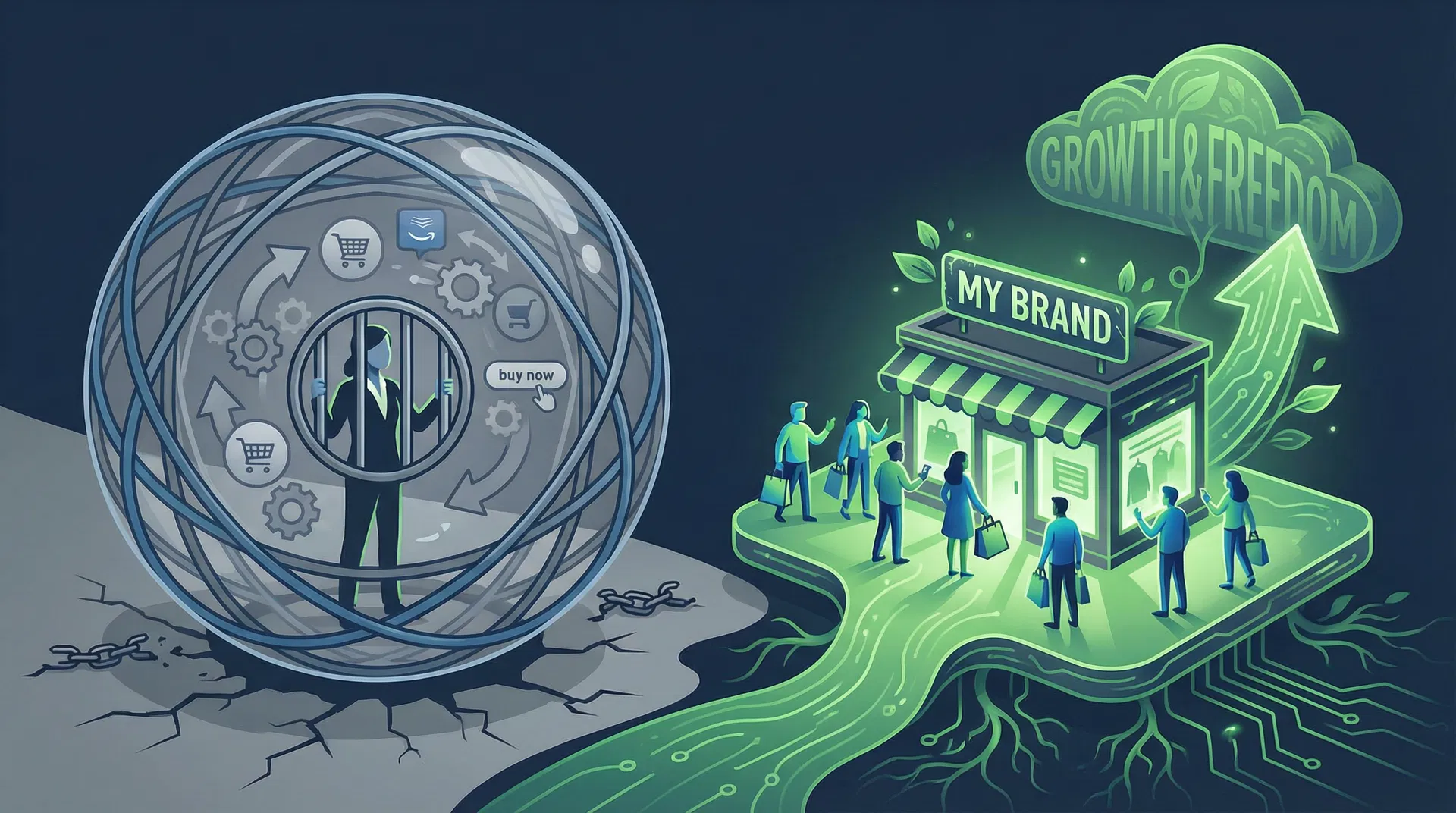 O Erro Fatal que Prende seu E-commerce aos Marketplaces (e Como se Libertar)