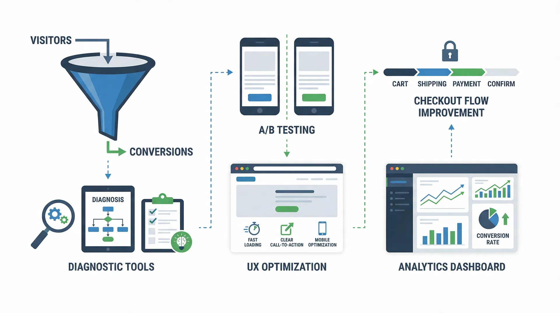 Taxa de Conversão Baixa no E-commerce? Guia Completo para Otimizar em 2026