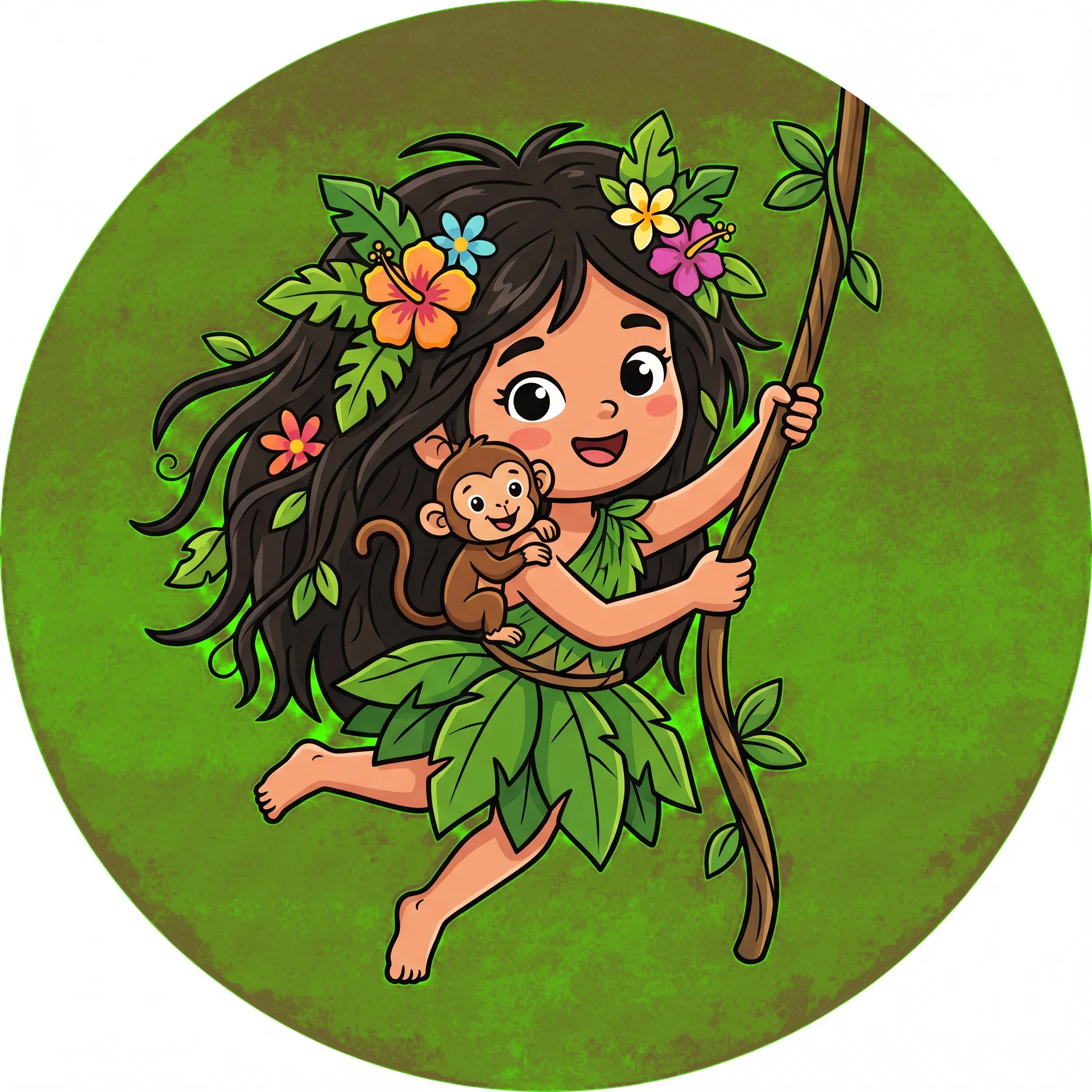 Menina da Selva