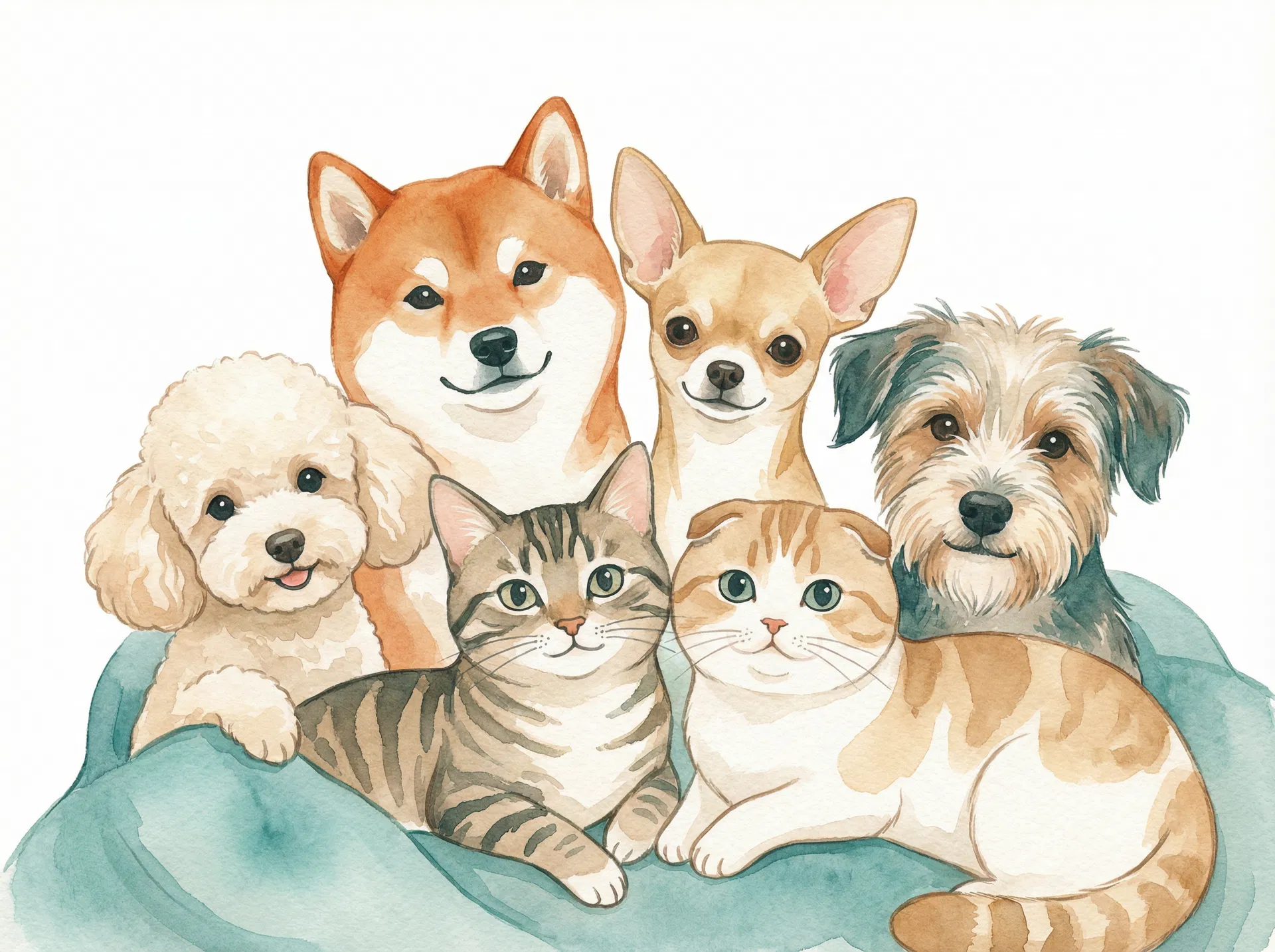 ペットのイラスト