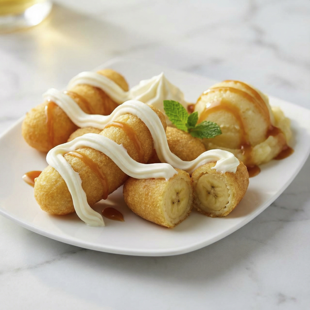 กล้วยชุบแป้งทอดแช่แข็ง (500g)