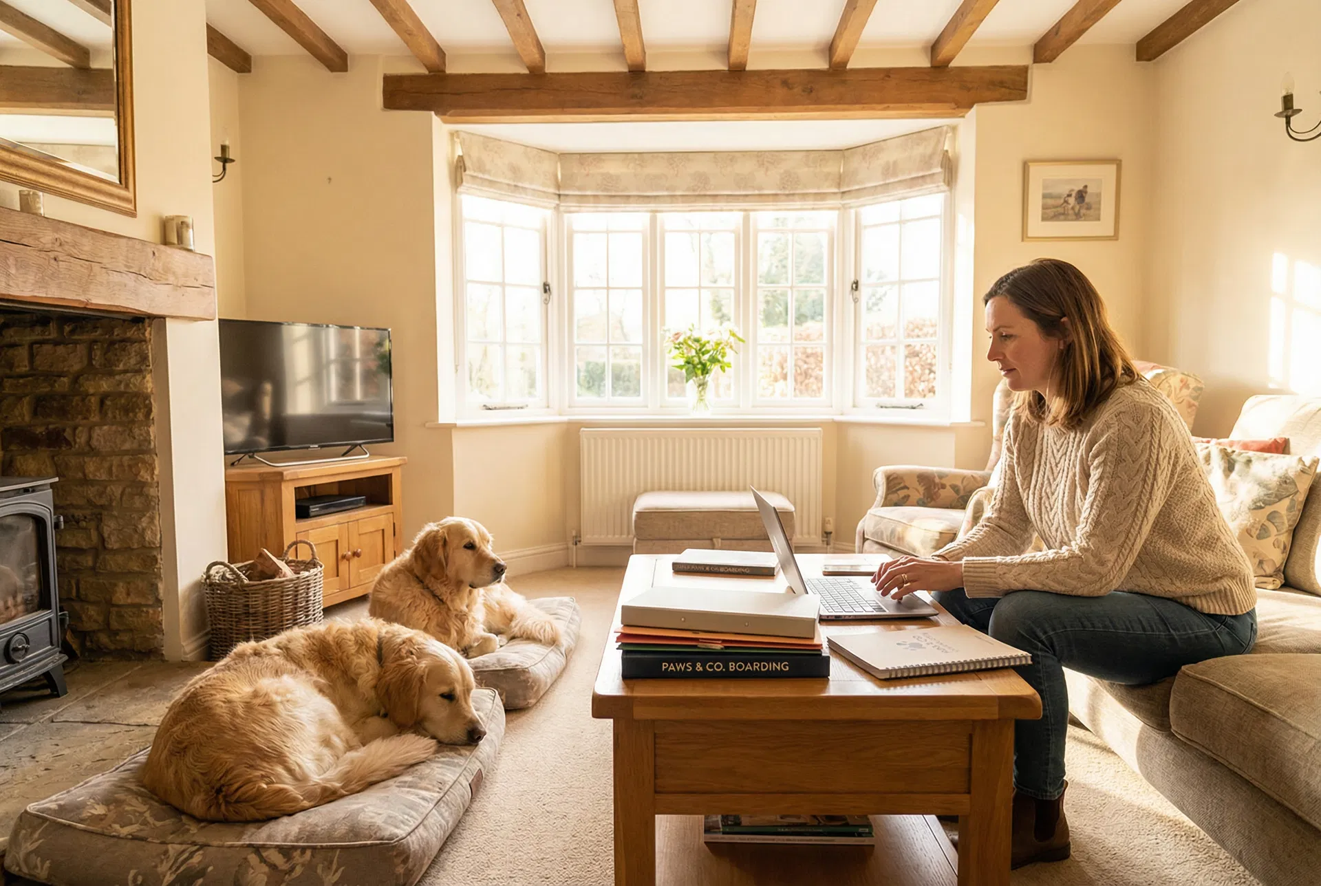 Professional dog home boarder