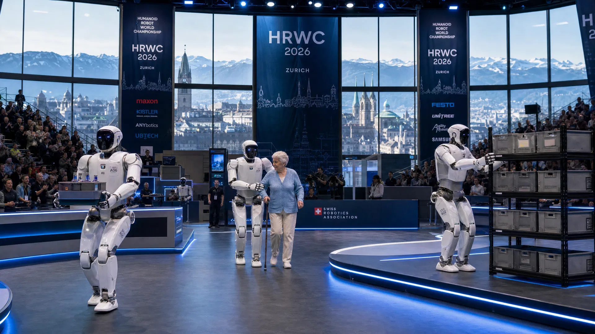 Titelbild: Humanoid Robot Championship 2026: Zürich wird zur Welthauptstadt der Robotik