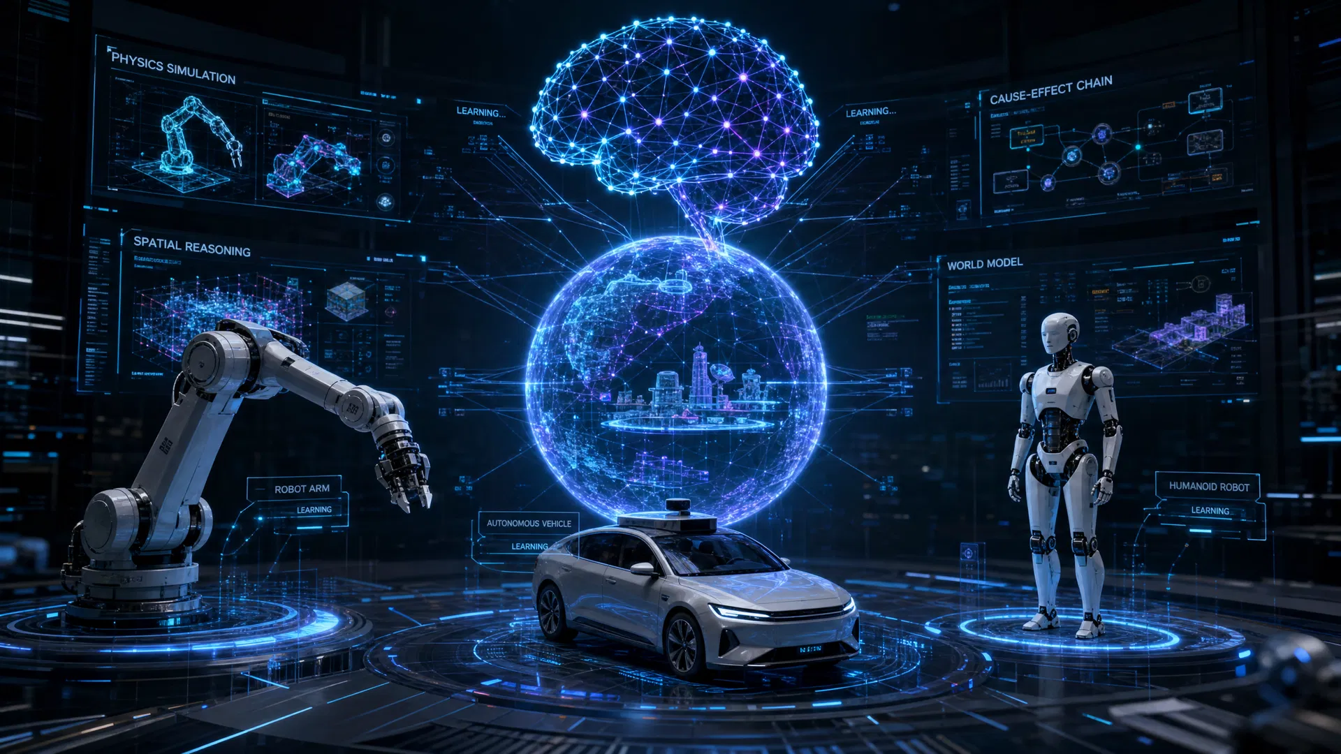 Titelbild: KI-Weltmodelle: Wie World Models die Robotik revolutionieren