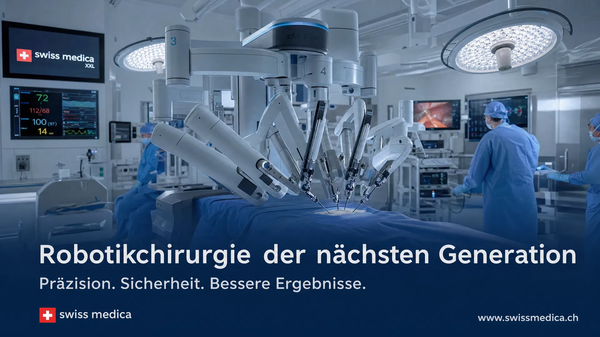 Chirurgieroboter in Schweizer Spitälern: da Vinci, Mako und die Zukunft der Medtech-Robotik