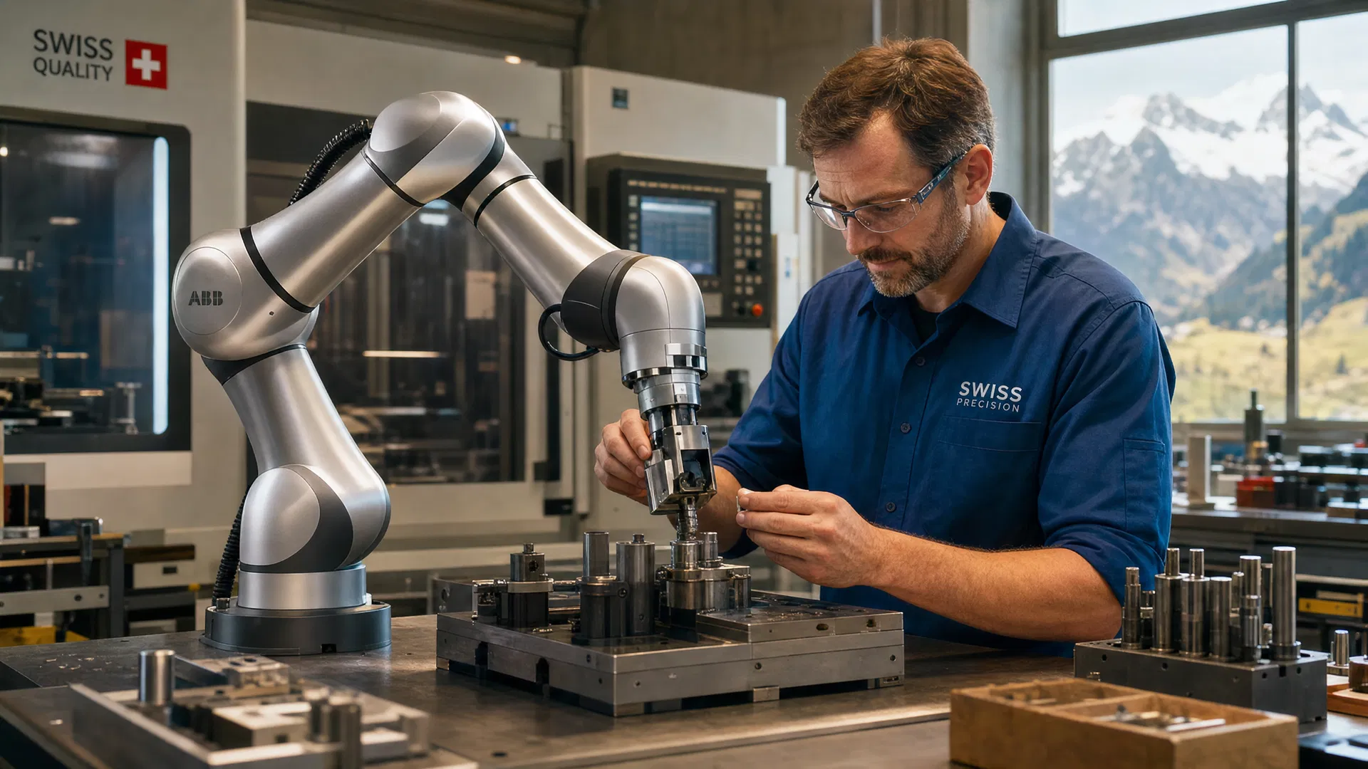Titelbild: Physical AI und der Schweizer KMU-Arbeitsmarkt: Chance oder Bedrohung?