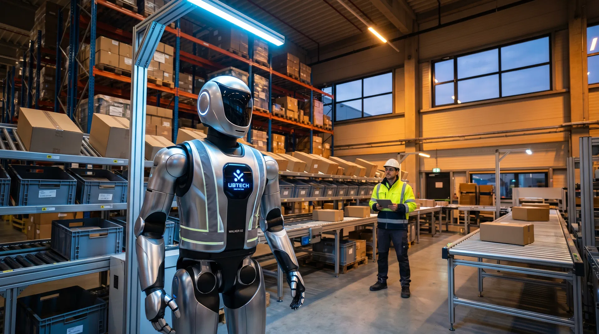 UBTECH Walker S2 bei Rossmann: Europas erster grosser Humanoid-Einsatz in der Logistik