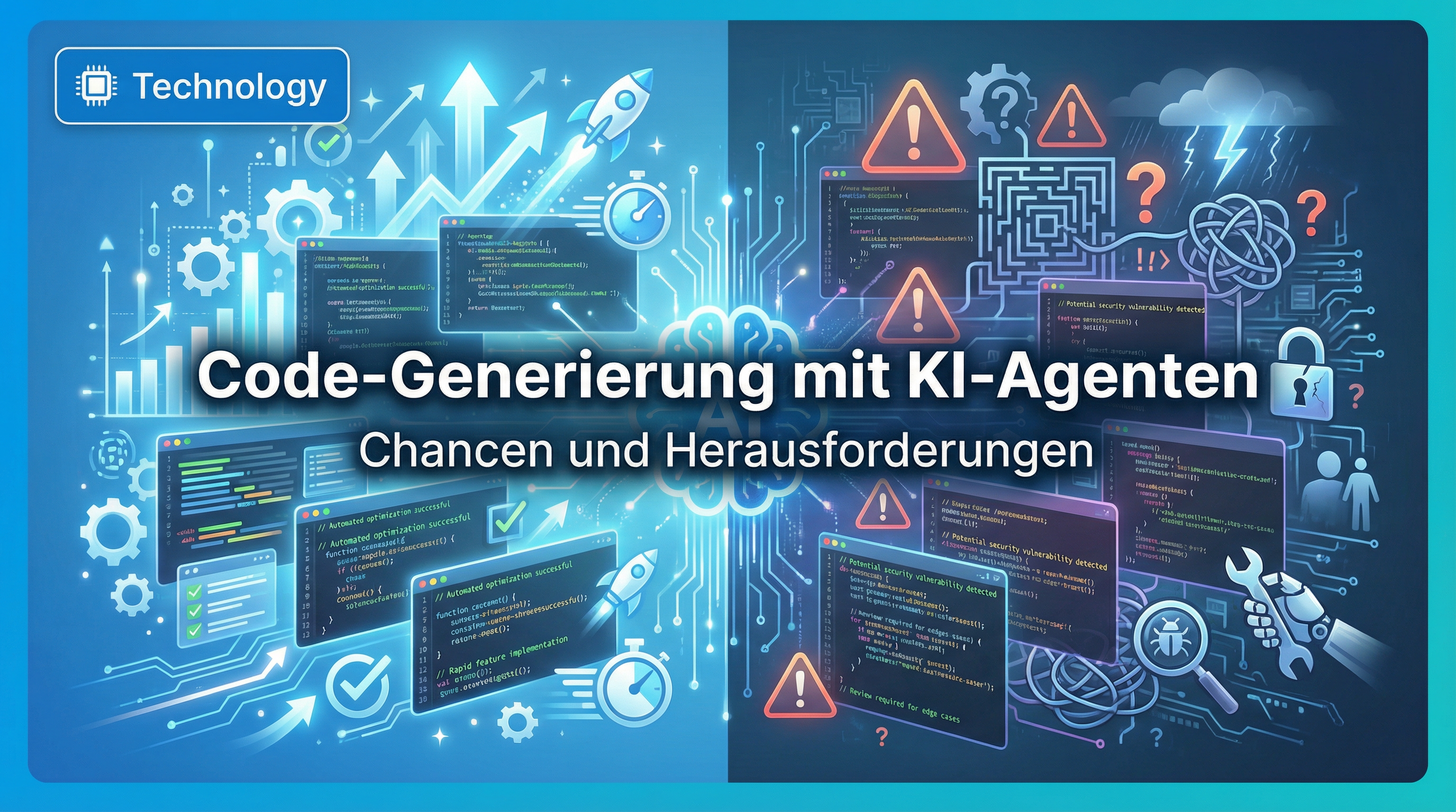 Code-Generierung mit KI-Agenten: Chancen und Herausforderungen