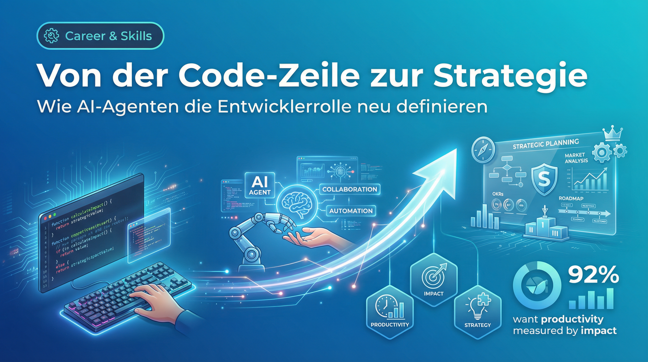 Von der Code-Zeile zur Strategie: Wie AI-Agenten die Entwicklerrolle neu definieren