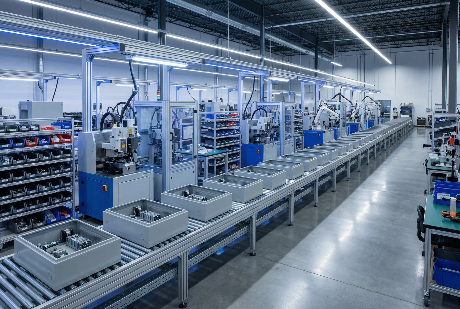 OEM control panel production line