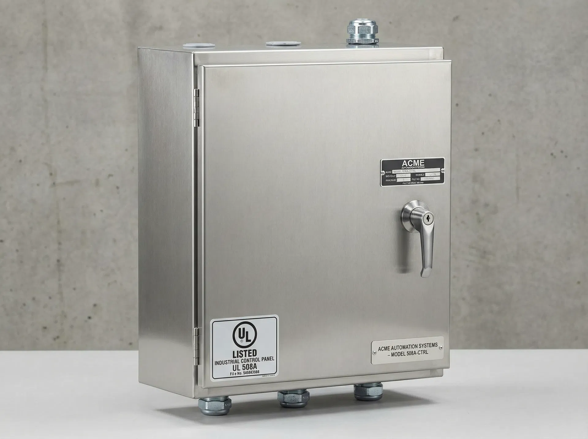 UL 508A Listed Industrial Control Panel Shop