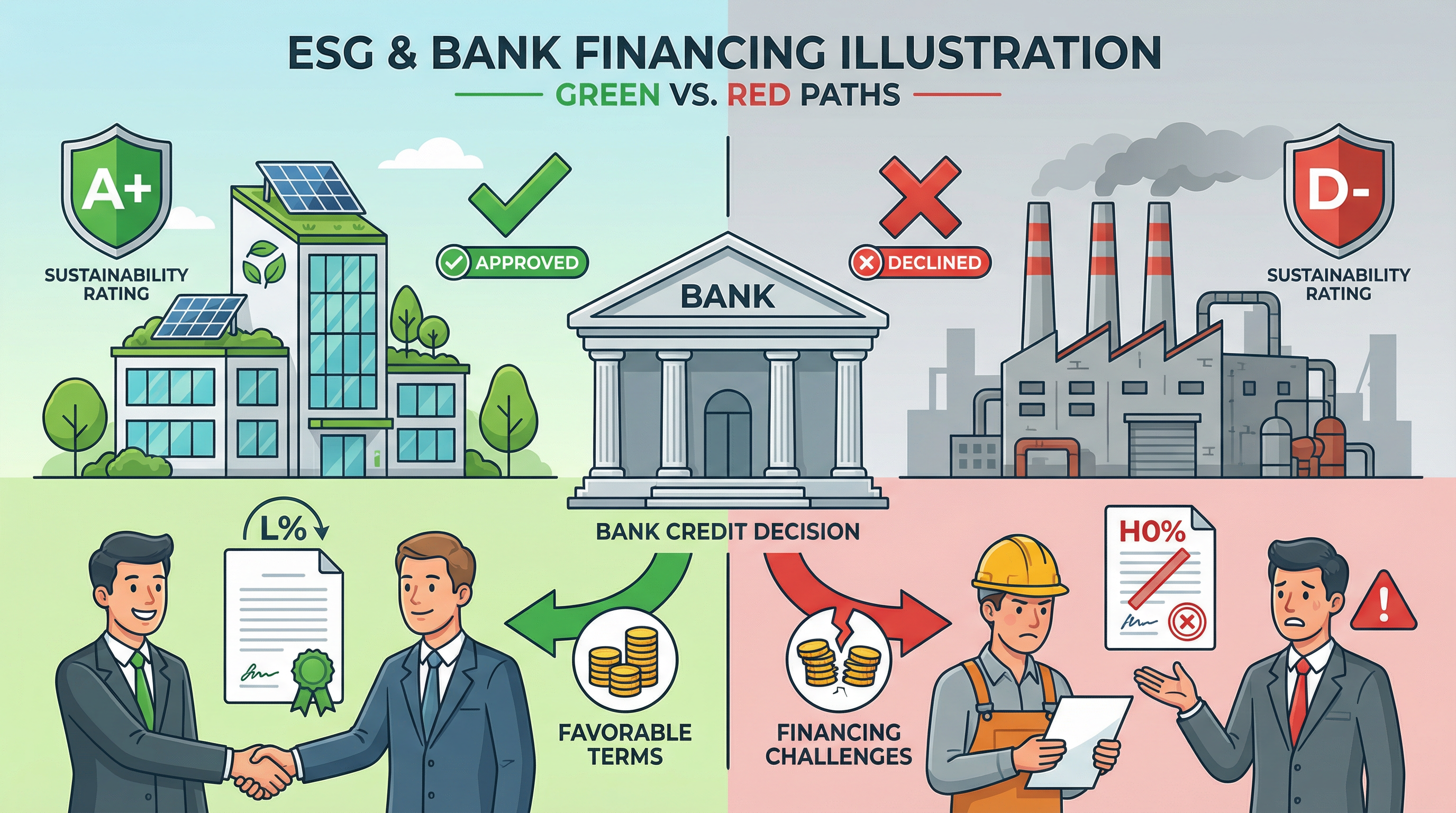 ESG: Ihr Ticket zu besseren Krediten – oder das Aus für Ihre Finanzierung?