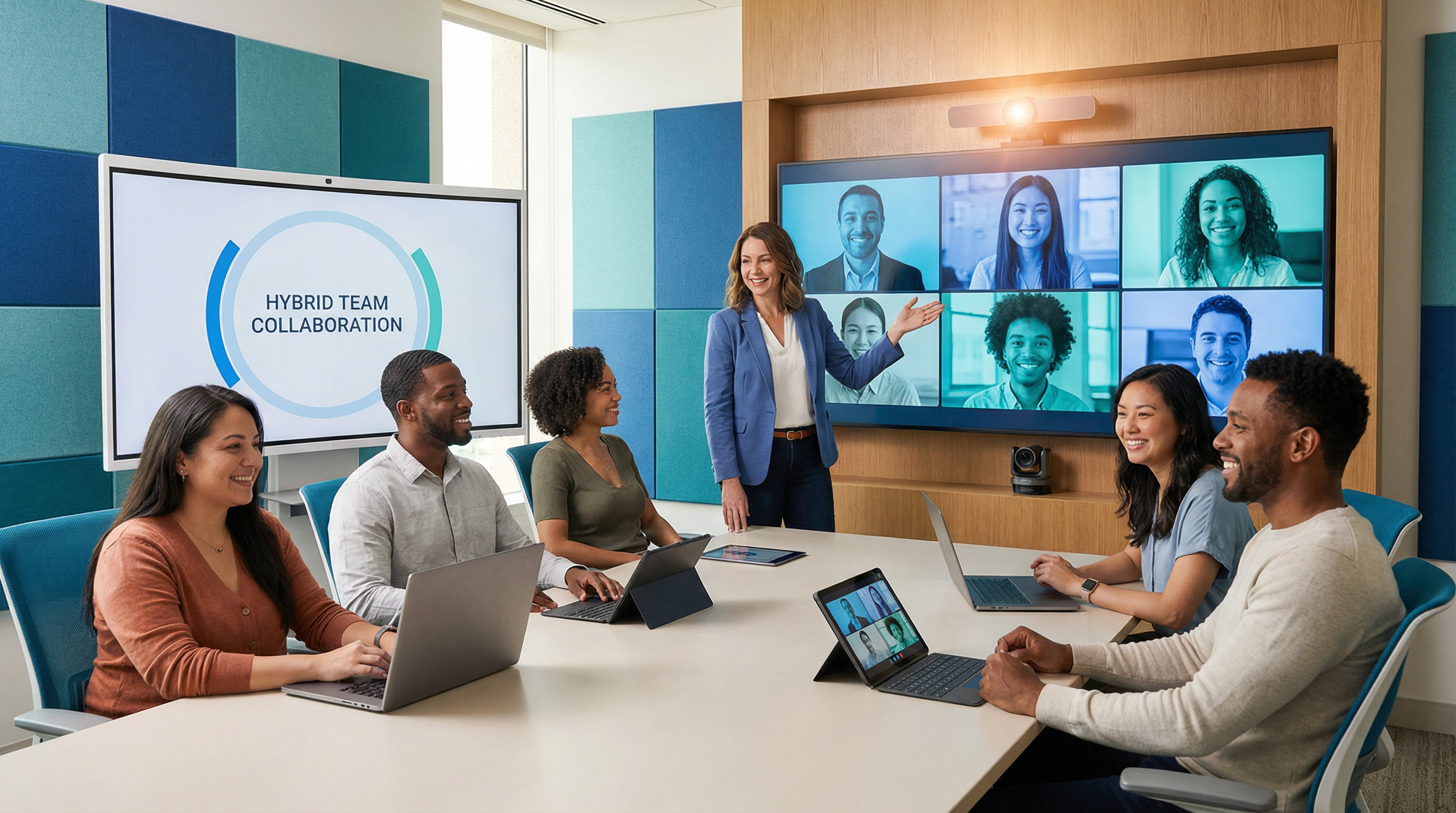 Die neue Kunst der Führung: Hybride Teams zum Erfolg führen