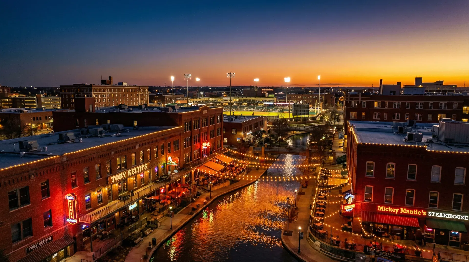 Bricktown Aerial
