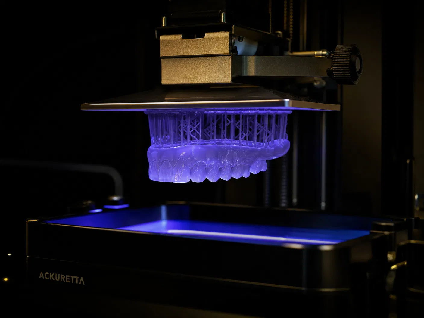 3D printer in operation