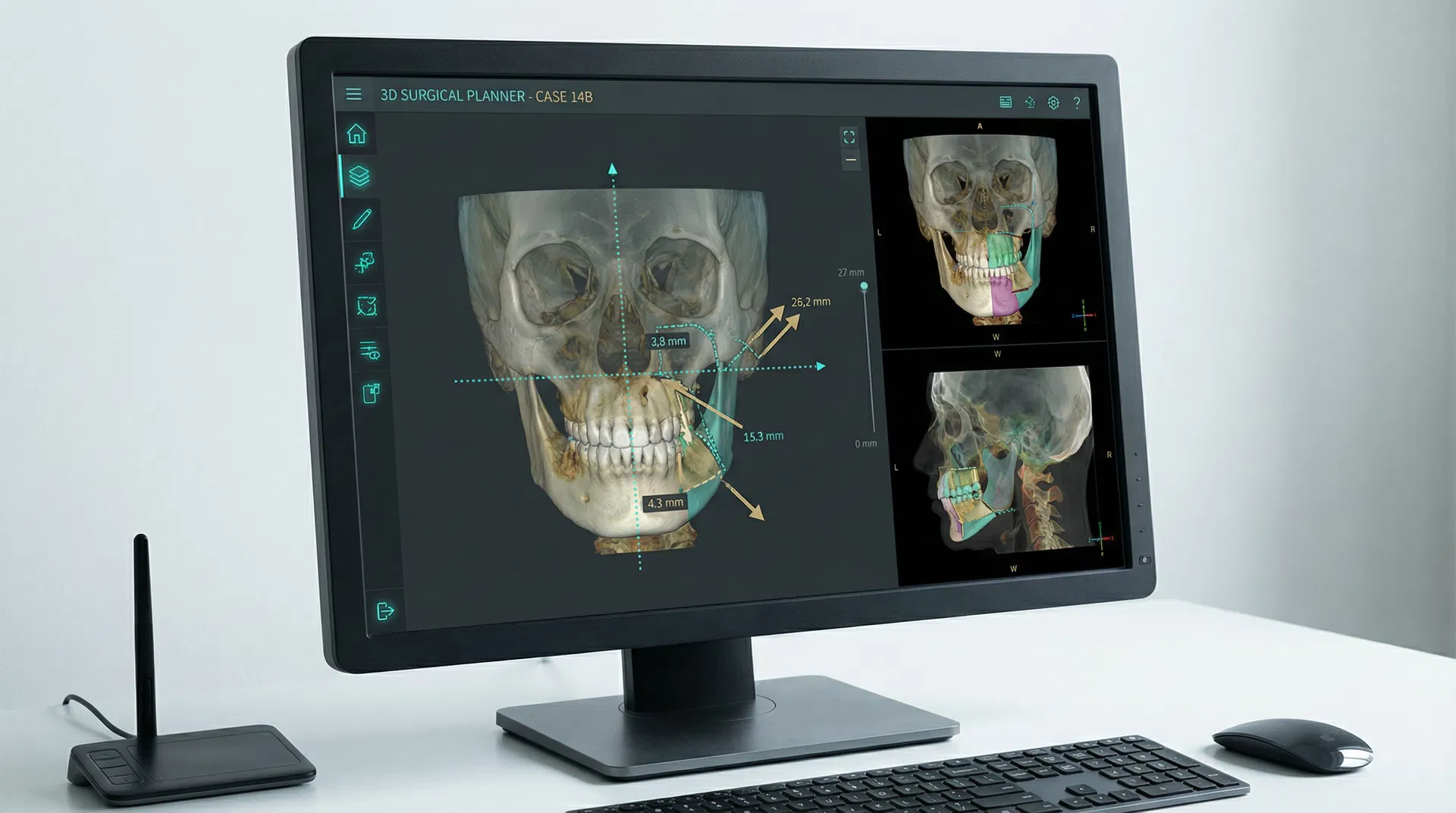 3Dデジタルシミュレーションによる顎変形症診断