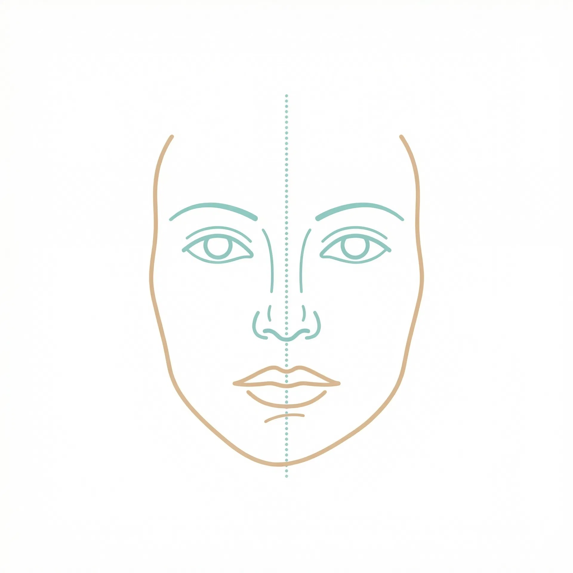 顔の左右差（顔面非対称）