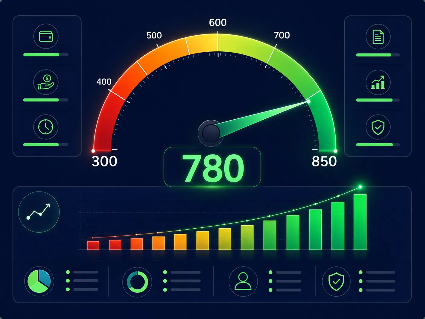 Credit Score Dashboard