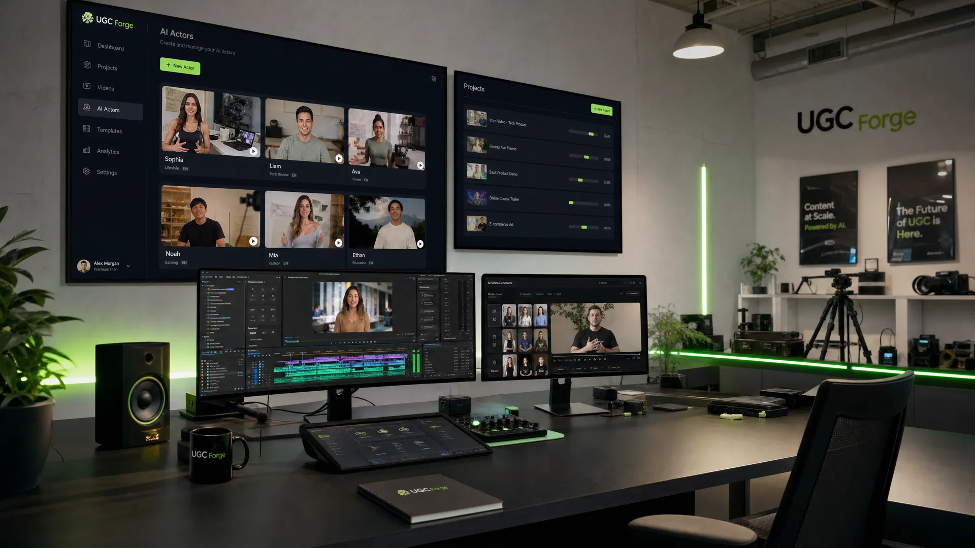 AI UGC Video Production Studio