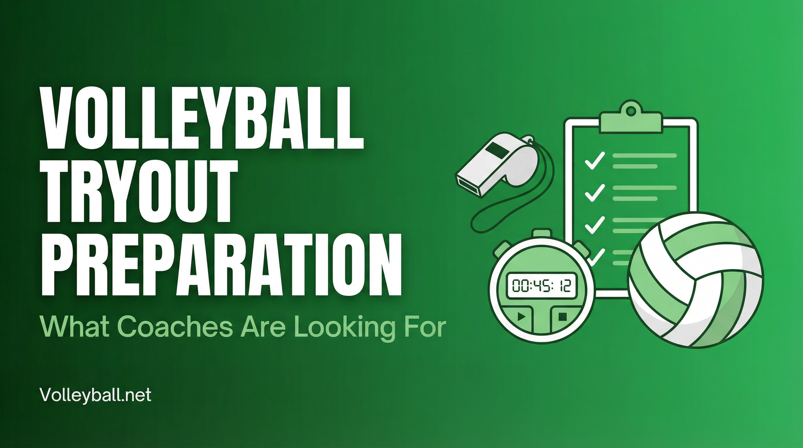 Volleyball Tryout Preparation