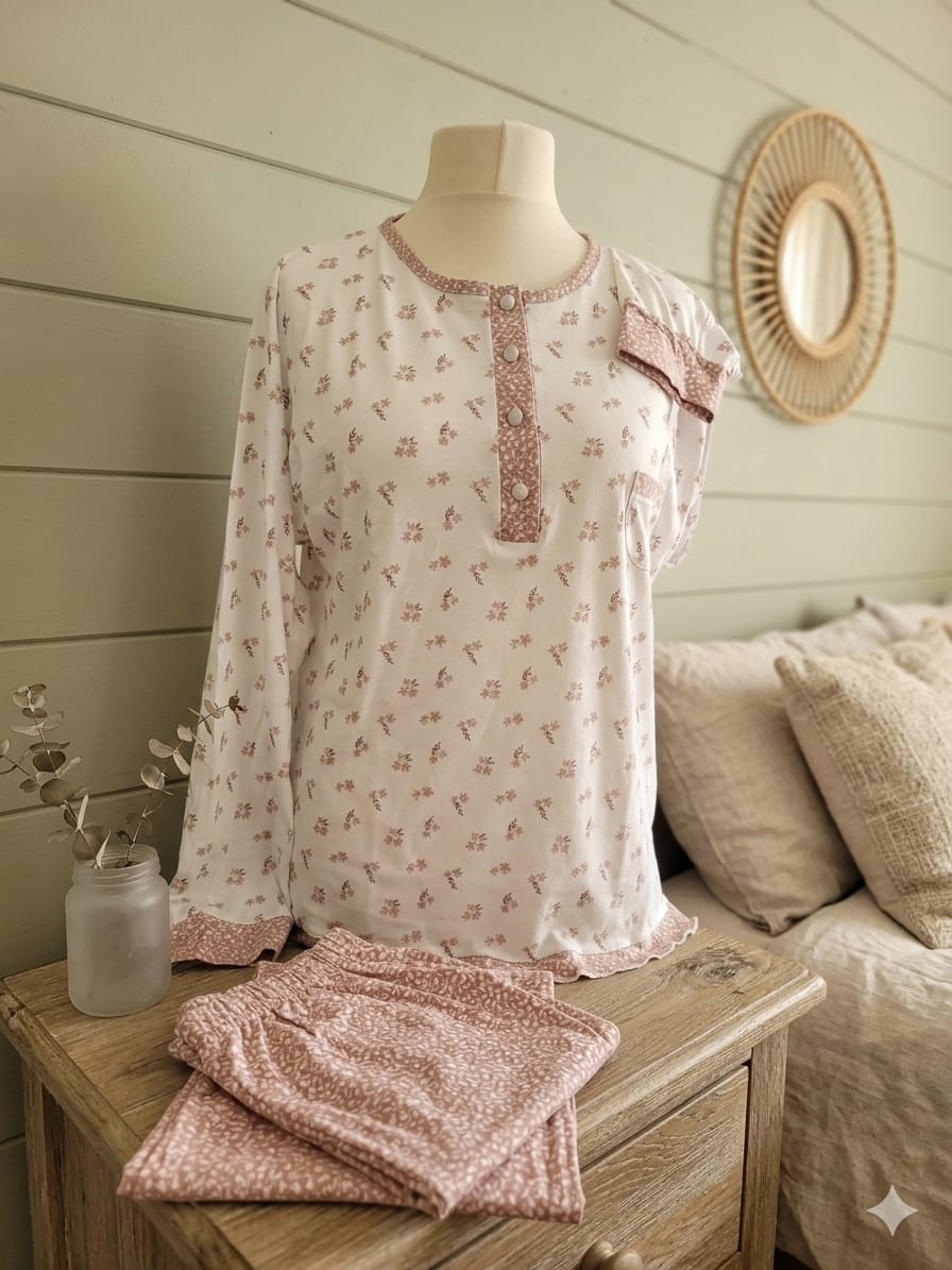 Pijama Senhora 100% algodão