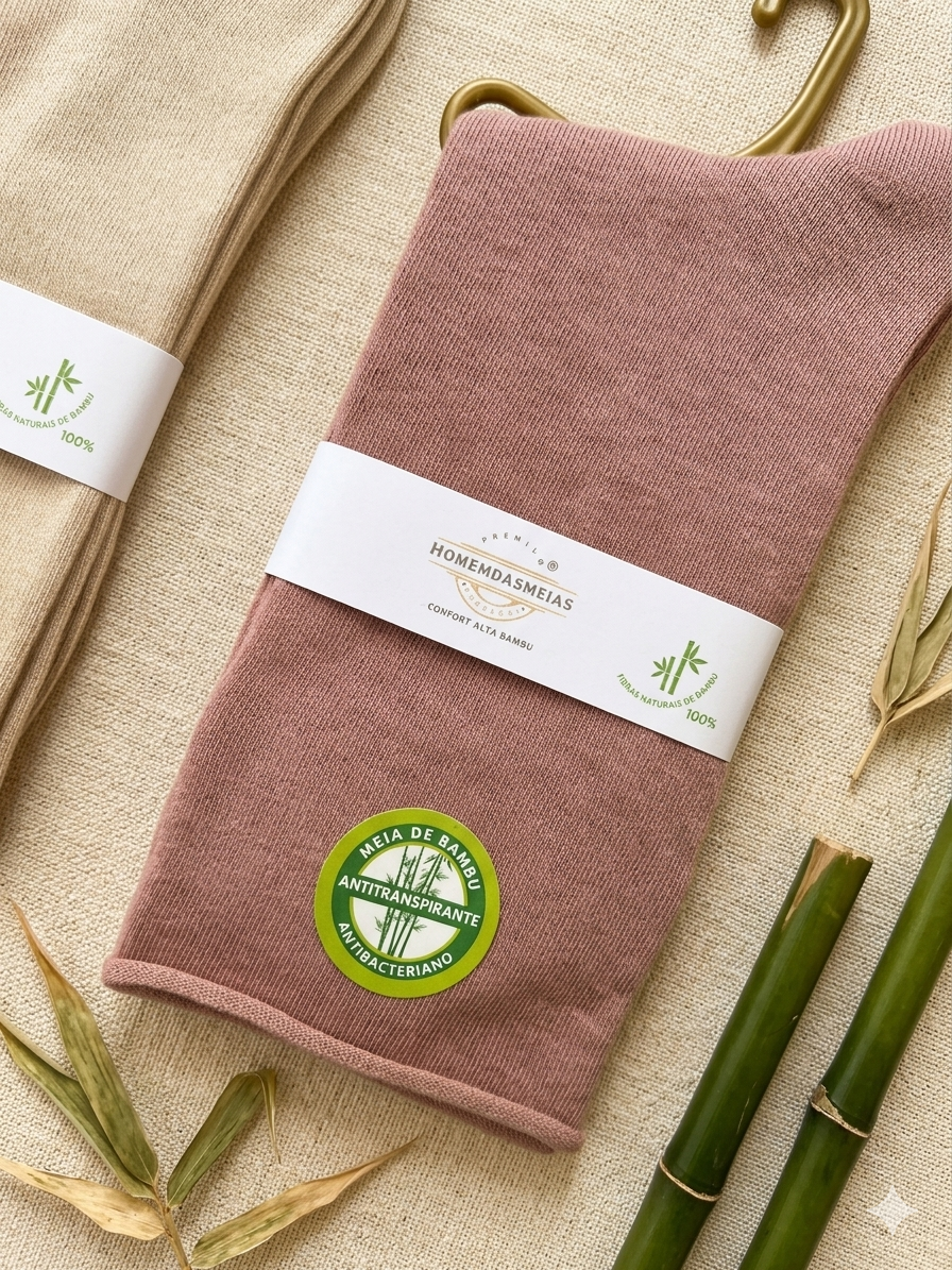 Pack 4 Meias bambu Senhora — miniatura 2