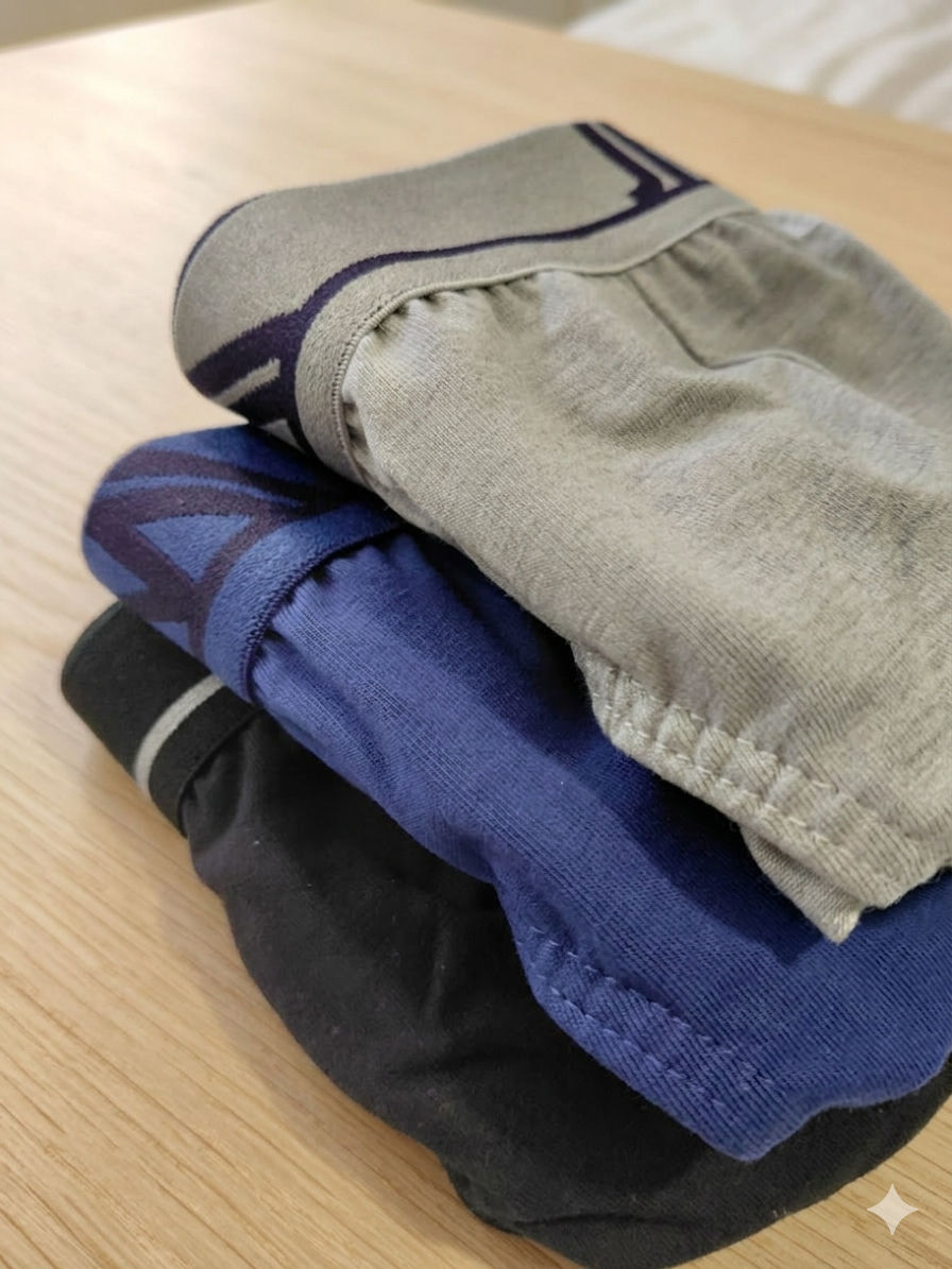 Pack 3 bikinis homem preto — miniatura 3