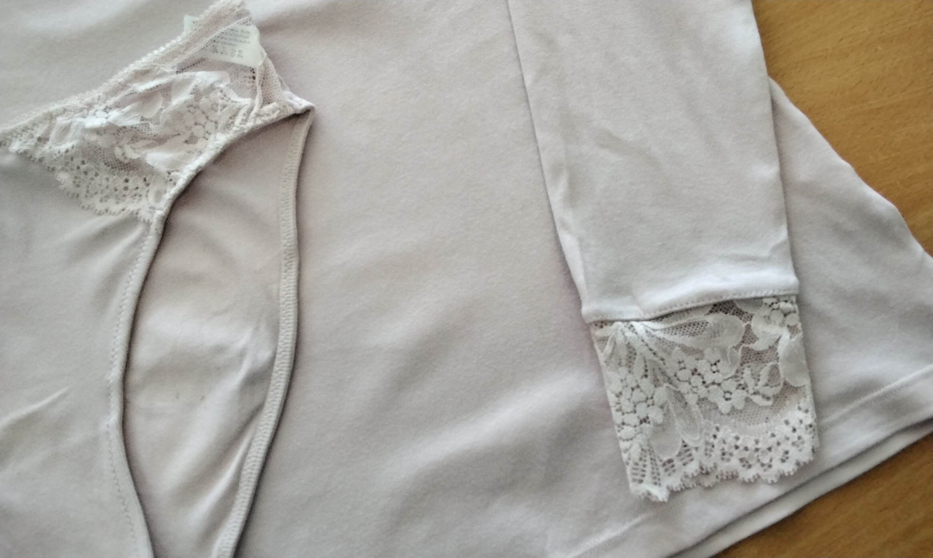 Conjunto camisola interior + bikini rosa — miniatura 2