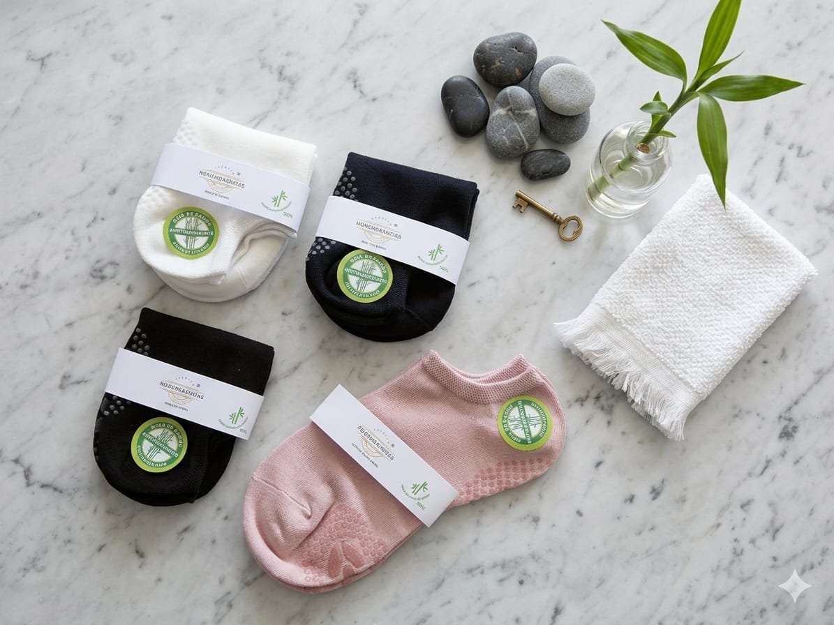 Pack 4 meias curtas senhora de bambu — miniatura 2