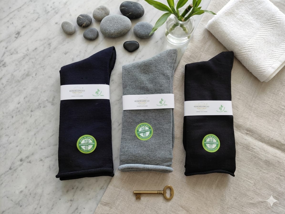 Pack 3 meias senhora bambu — foto 1