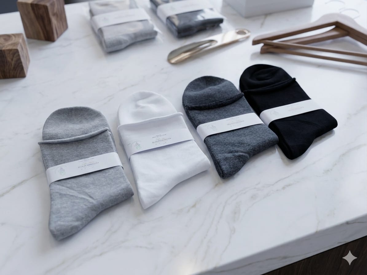 Pack 4 meias homem algodão