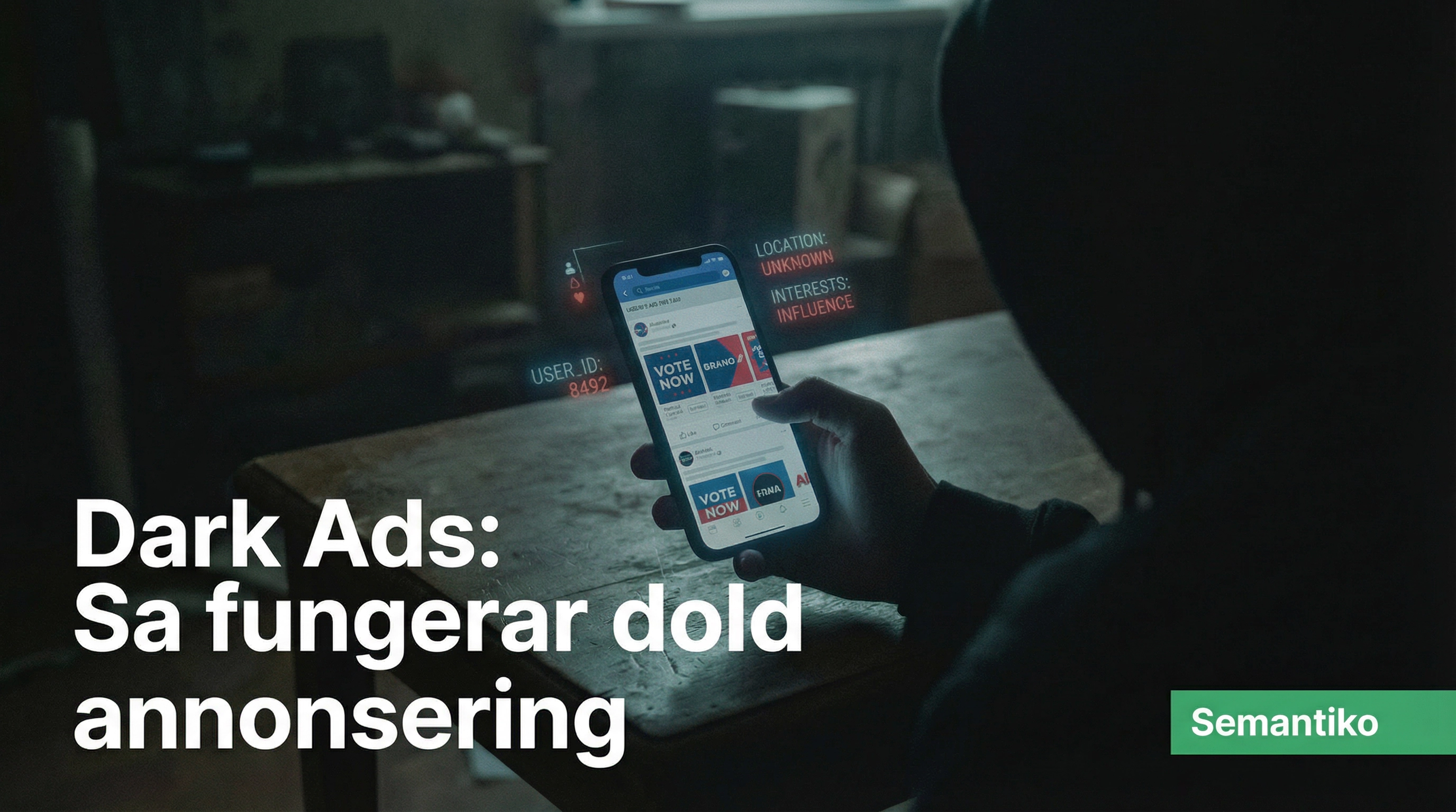 Dark Ads: Så fungerar dold annonsering