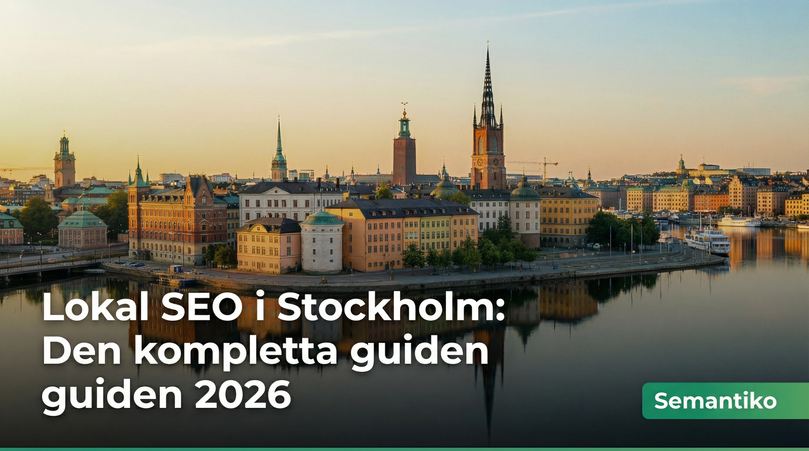 Lokal SEO i Stockholm: Så dominerar du lokala sökresultat 2026